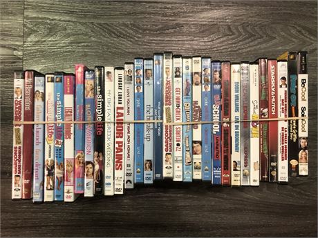 LOT OF 30 DVD COMEDIES