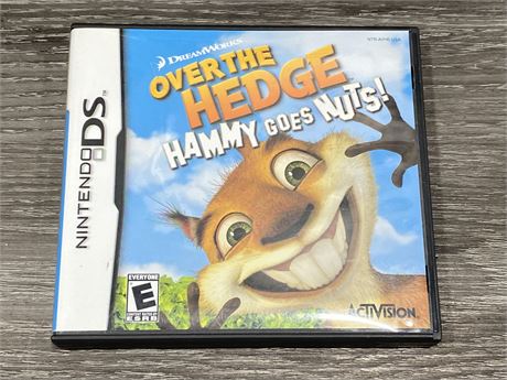 NINTENDO DS OVER THE HEDGE