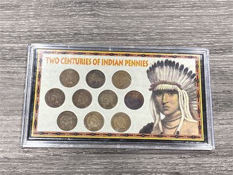 AMERICAN TWO CENTURIES OF INDIAN HEAD PENNIES