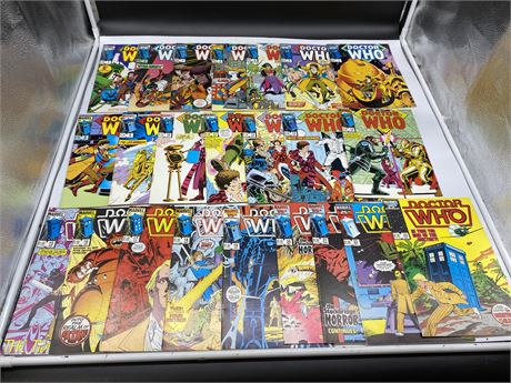 #1-25 DR WHO 1990 MARVEL COMICS - GOOD CONDITION