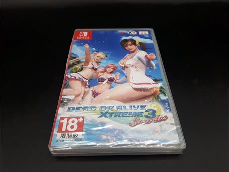 SEALED - DEAD OR ALIVE XTREME 3 SCARLET - SWITCH
