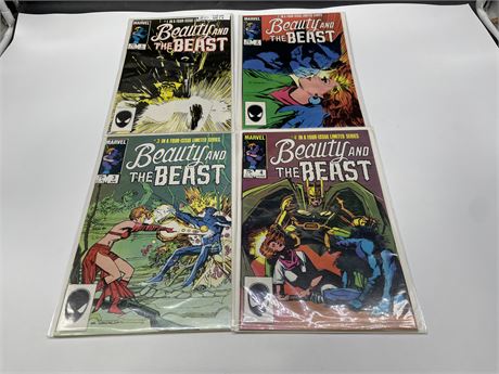 BEAUTY AND THE BEAST #1-4 FULL SET