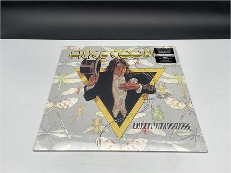 SEALED - ALICE COOPER LIMITED EDITION CLEAR VINYL