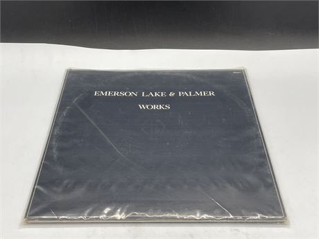 EMERSON LAKE & PALMER - WORKS - 2LP - GATEFOLD - NEAR MINT (NM)