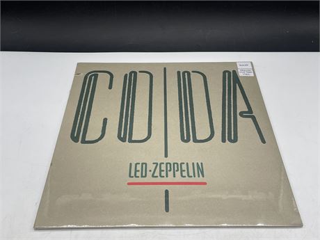 SEALED 1982 ORIGINAL US PRESS - LED ZEPPELIN - CODA