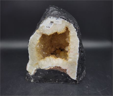 CITRINE CATHEDRAL GEODE (12"Tall - 14.70kg)