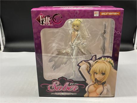 (NEW) ALPHAMAX FATE EXTRA CCC SABER 1/8 SCALE PRE PAINTED FIGURE