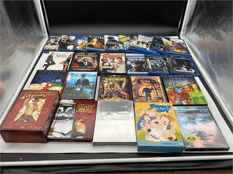 LOT OF DVDS & BLU RAYS - SOME SEALED