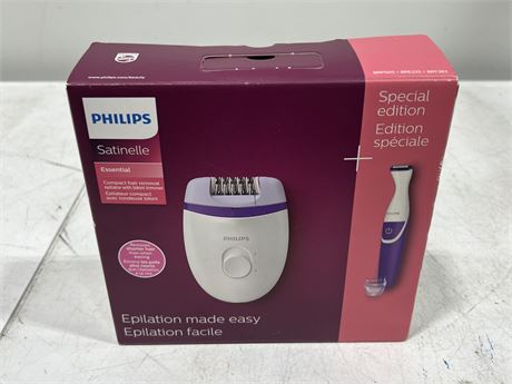 NEW OPEN BOX PHILIPS SATINELLE