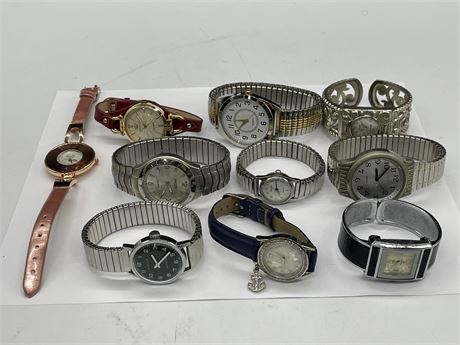 10 ASSORTED WATCHES