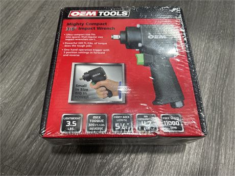 NEW/SEALED OEM TOOLS MIGHTY COMPACT 3/8” DRIVE