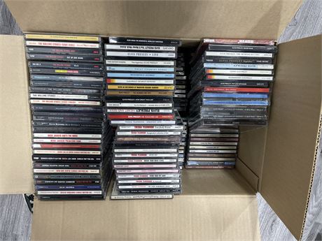 BOX OF CDS - A LOT STILL SEALED