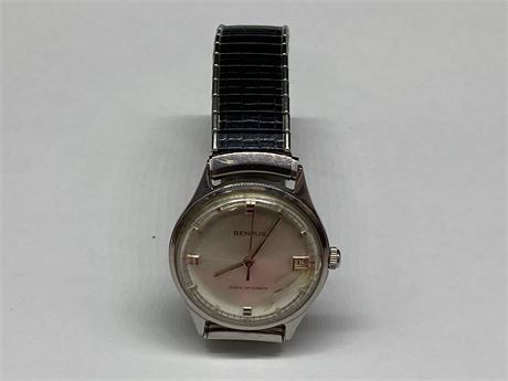 VINTAGE BENROS AUTOMATIC MENS WATCH