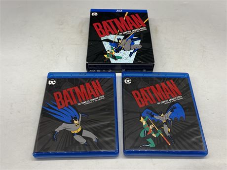 BATMAN: THE ANIMATED SERIES BLU RAY BOX SET (12 discs)