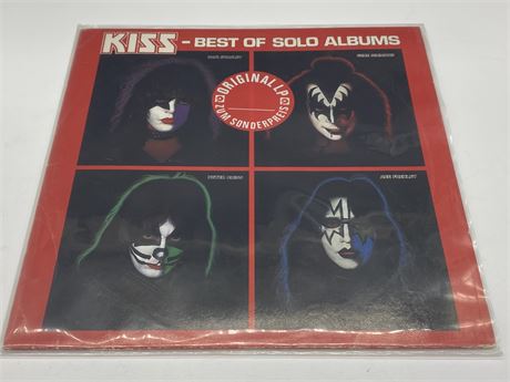 KISS - BEST OF SOLO ALBUMS - NEAR MIMT (NM)