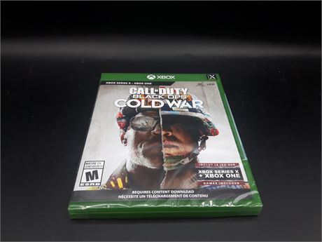 SEALED - CALL OF DUTY BLACK OPS COLD WAR - XBOX SERIES X / XBOX ONE