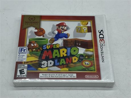 SEALED SUPER MARIO 3D LAND 3DS NINTENDO GAME