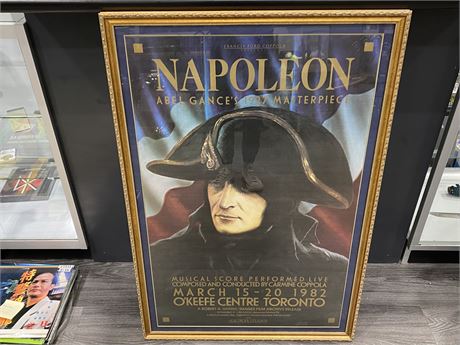 FRAMED MOVIE POSTER - NAPOLEON BY FRANCIS FORD COPPOLA (28”x41”)