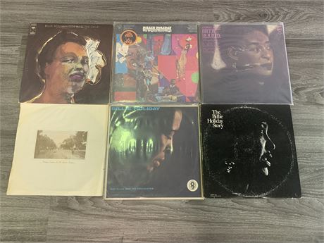 BILLIE HOLIDAY RECORDS