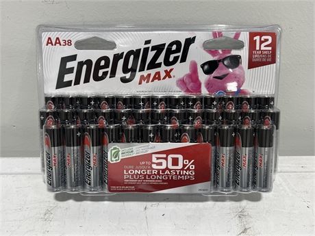 (NEW) ENERGIZER MAX AA38 BATTERY PACK