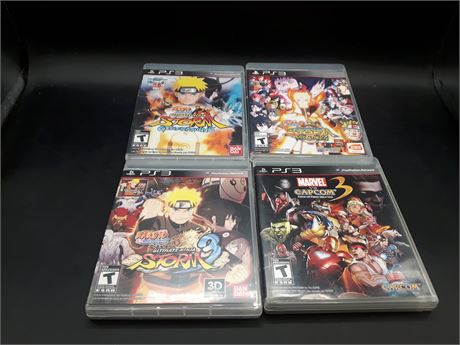 COLLECTION OF PS3 GAMES - VERY GOOD CONDITION