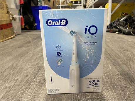 (NEW) ORAL-B IO SERIES 3 RECHARGEABLE TOOTHBRUSH