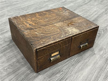 ANTIQUE OFFICE FILING DRAWER (17”x21”)