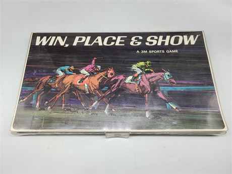 1966 WIN PLACE & SHOW - A 3M SPORTS GAME