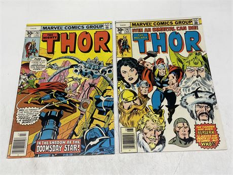 THE MIGHTY THOR #261-262