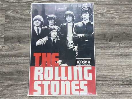 ROLLING STONES POSTER (12”X18”)