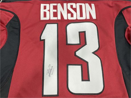 (NEW) SIGNED BENSON VANCOUVER GIANTS JERSEY