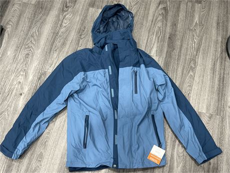 NEW W/TAGS WIND RIVER WATERPROOF ZIP UP JACKET SIZE S - RETAIL $139.99