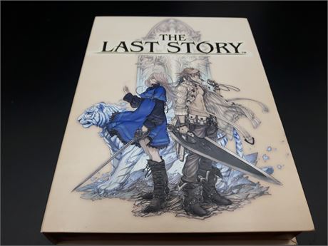 EXCELLENT CONDITION - CIB - THE LAST STORY W/ARTBOOK & SOUNDTRACK - WII