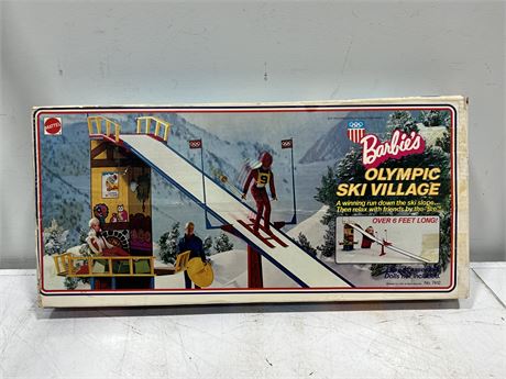 VINTAGE BARBIE OLYMPIC SKI VILLAGE IN BOX - 1974