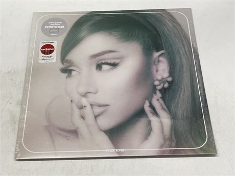 SEALED - ARIANA GRANDE - POSITIONS LIMITED ED W/ GLOW IN THE DARK GREEN VINYL