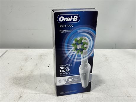 (NEW) ORAL-B PRO 1000 RECHARGEABLE TOOTHBRUSH