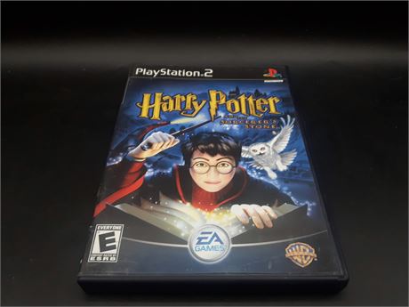 HARRY POTTER SORCERERS STONE - CIB - EXCELLENT CONDITION - PS2