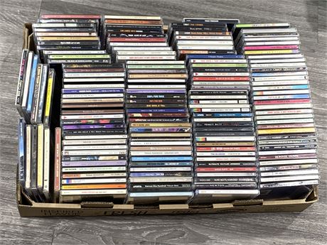 BOX OF OVER 120 CDS - NICE CONDITION