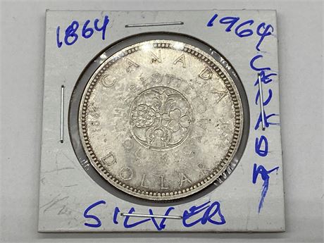 1864-1964 CDN DOLLAR