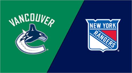 2 TICKETS - VANCOUVER CANUCKS VS NEW YORK RANGERS (WED. FEB 15TH @ 7:00PM)