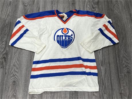 VINTAGE OILERS JERSEY W/TAG SIZE M