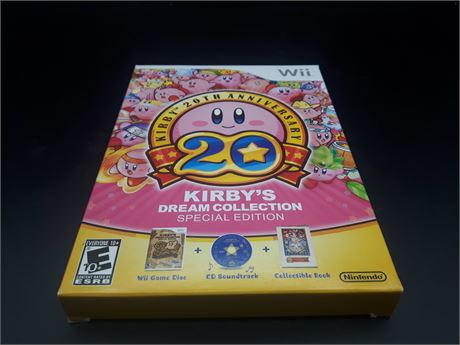 KIRBY DREAM COLLECTION  - CIB - MINT - WII