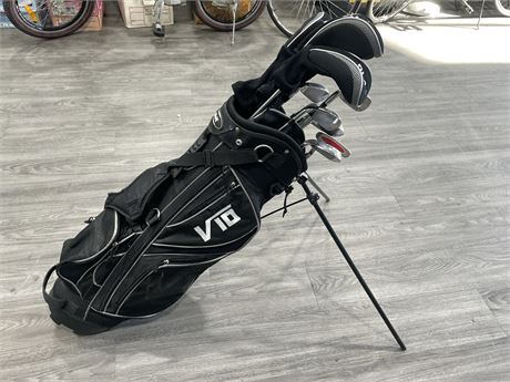 SET OF VOIT GOLF CLUBS - LIKE NEW W/ BAG - COMPLETE SET
