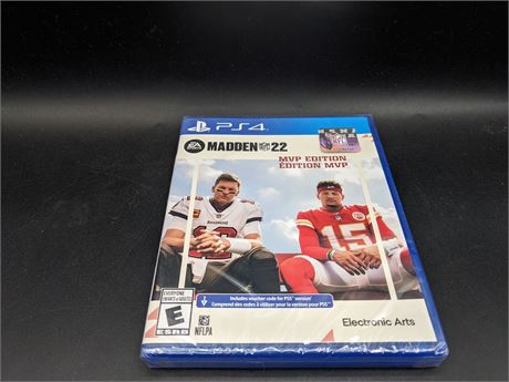 SEALED - MADDEN 22 MVP EDITION - PS4