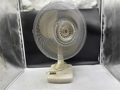 VINTAGE 1970’S SANYO OSCILLATING FAN TESTED