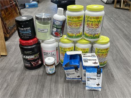 LARGE LOT OF PROTEIN POWDER - (ALL EXPIRED)