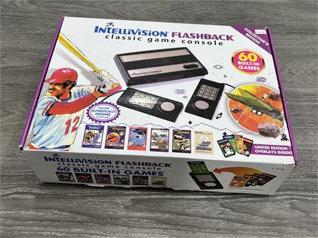 INTELLIVISION FLASHBACK CLASSIC GAME CONSOLE IN BOX