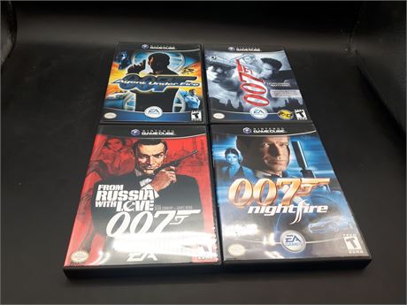 COLLECTION OF 007 GAMES - GAMECUBE