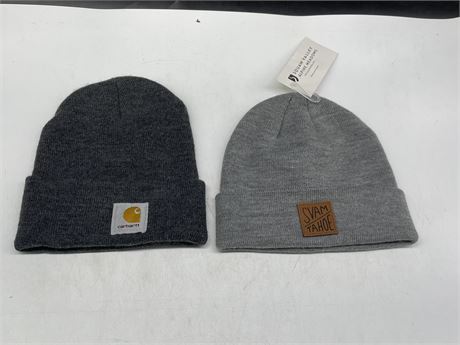 CARHARTT BEANIE & (NEW WITH TAGS) SWUAW VALLEY BEANIE