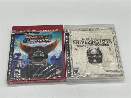 2 SEALED PS3 GAMES